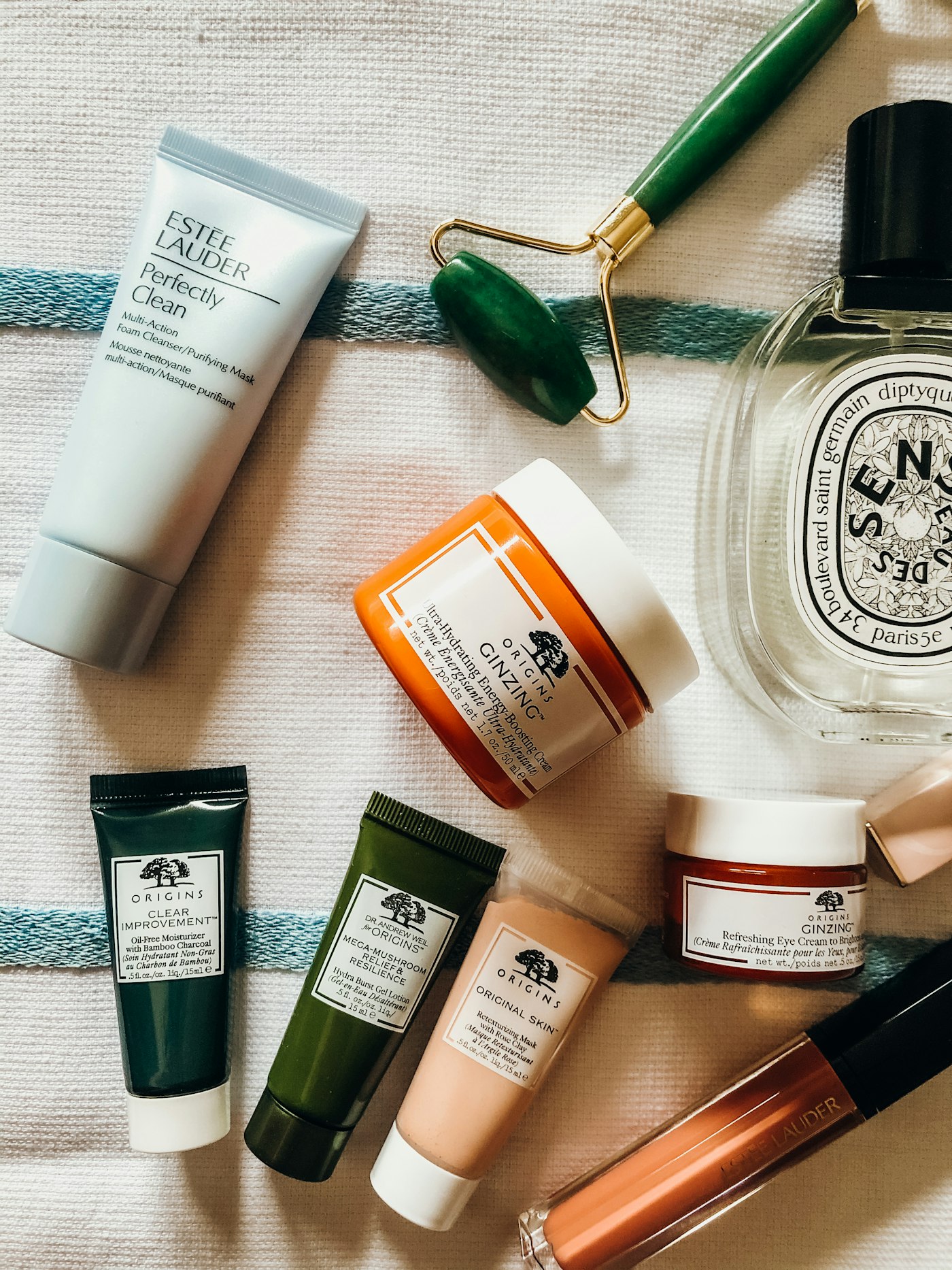 Luxurious skincare cream being applied with care